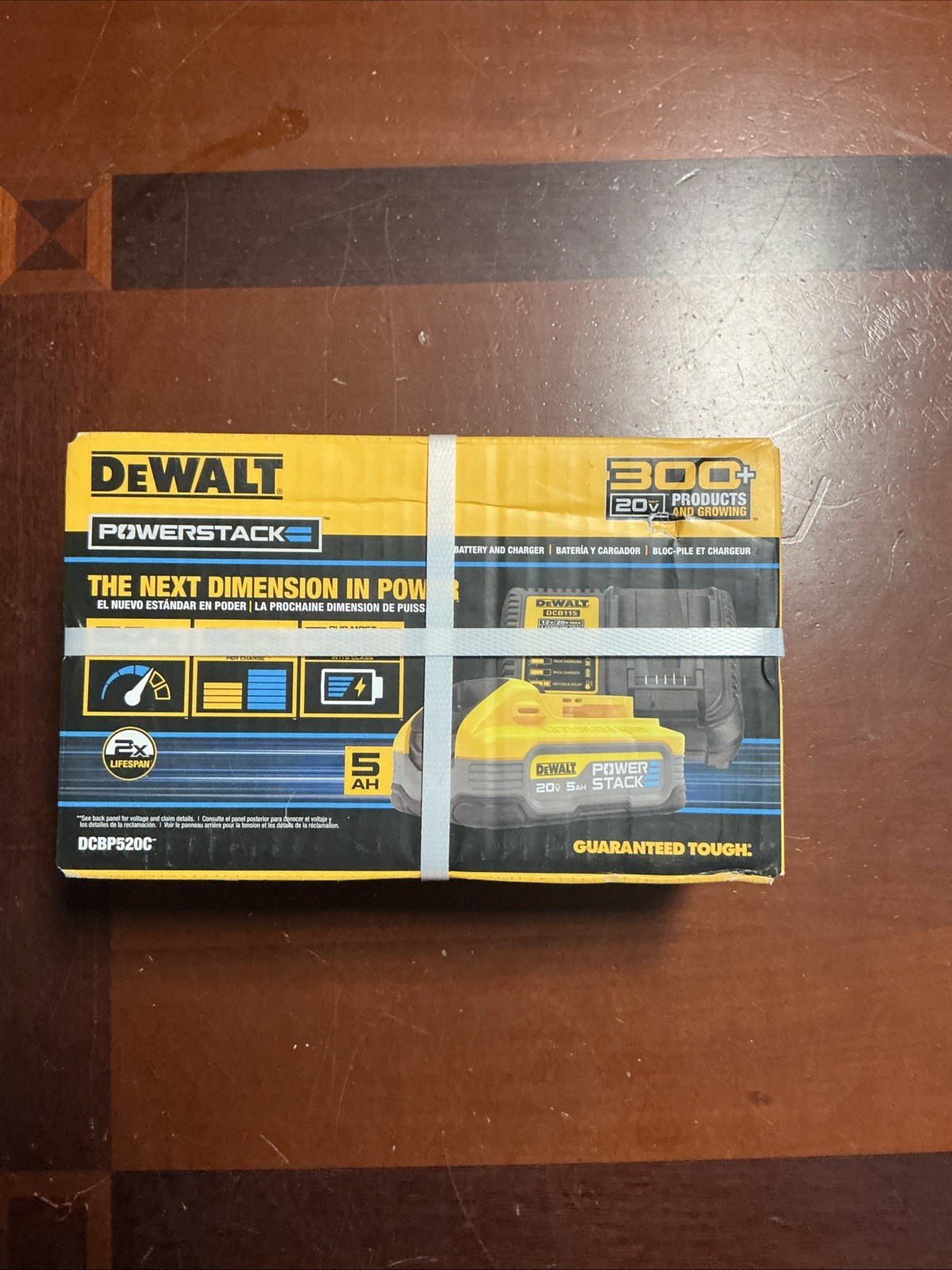 DEWALT DCBP520C PowerStack 5,0 Ah Akku & Ladegerät Starter Kit 20 Volt 20V MAX