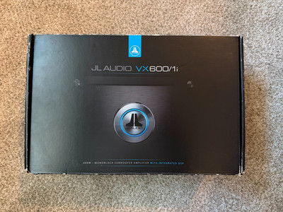 JL Audio VX600/1i 600 Watts x 1 at 2 Ohms Monoblock Subwoofer Amplifier w/ DSP