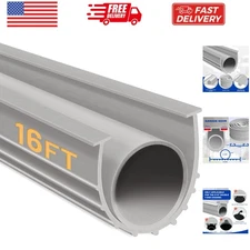 Garage Door Seals Bottom Rubber，Weather Stripping Sealing Strip Replacement,U...