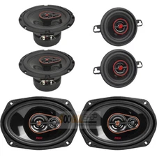 Cerwin Vega Coax Car-Truck speakers 840 Watts 6x9" 620 Watts 6.5" 250Watt 3.5"