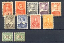 CURACAO -100/106, 108/109, 117/18 --CV € 144- ** MNH-VF 