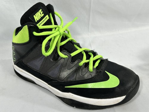 Nike Stutter Step 599288-002 Black Neon Green White Size 6Y - Picture 10 of 13