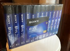 Sony T120VRH Premium Grade VHS Video Tapes