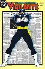 VIGILANTE #1 F, Origin, DC Comics 1983 Stock Image