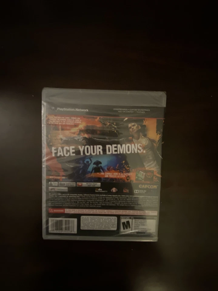 DmC: Devil May Cry Ps3 Brand New Sealed Sony PlayStation 3, 2013) - Image 2 of 4