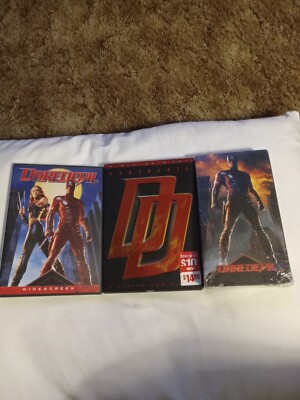 Daredevil Movie Bundle 2 Dvds + Vhs