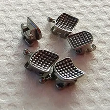 Dental Orthodontic Brackets Brace Metal Mini/Standard MBT/Roth 022 Hook 345 