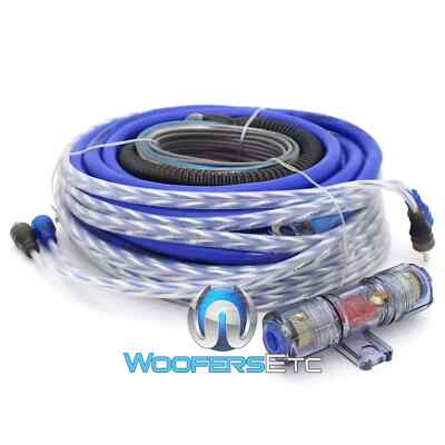 pkg SOUNDSTREAM BXT4.2000 4-CHANNEL 2000W AMPLIFIER + 4 GAUGE AMP