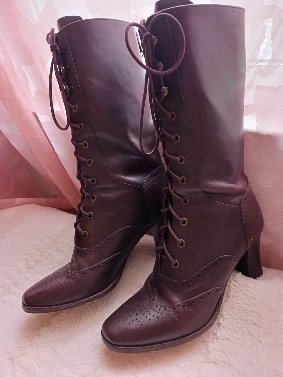 Victorian mid calf boots sale