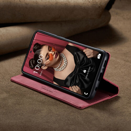 For Samsung A12/A22/A32/A42/A52/A72 Leather Wallet Case Magnetic Card Flip Cover - Picture 21 of 22