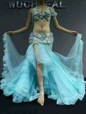 Belly dance professional costume made any color  any size