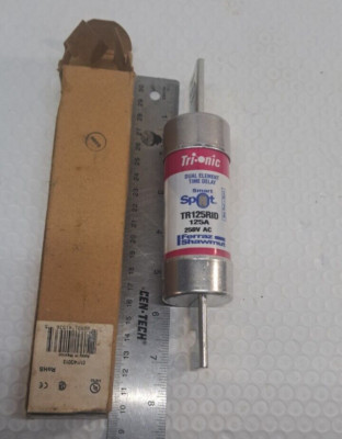 (1) Ferraz Shawmut TR125RID Dual-Element Time Delay Fuse