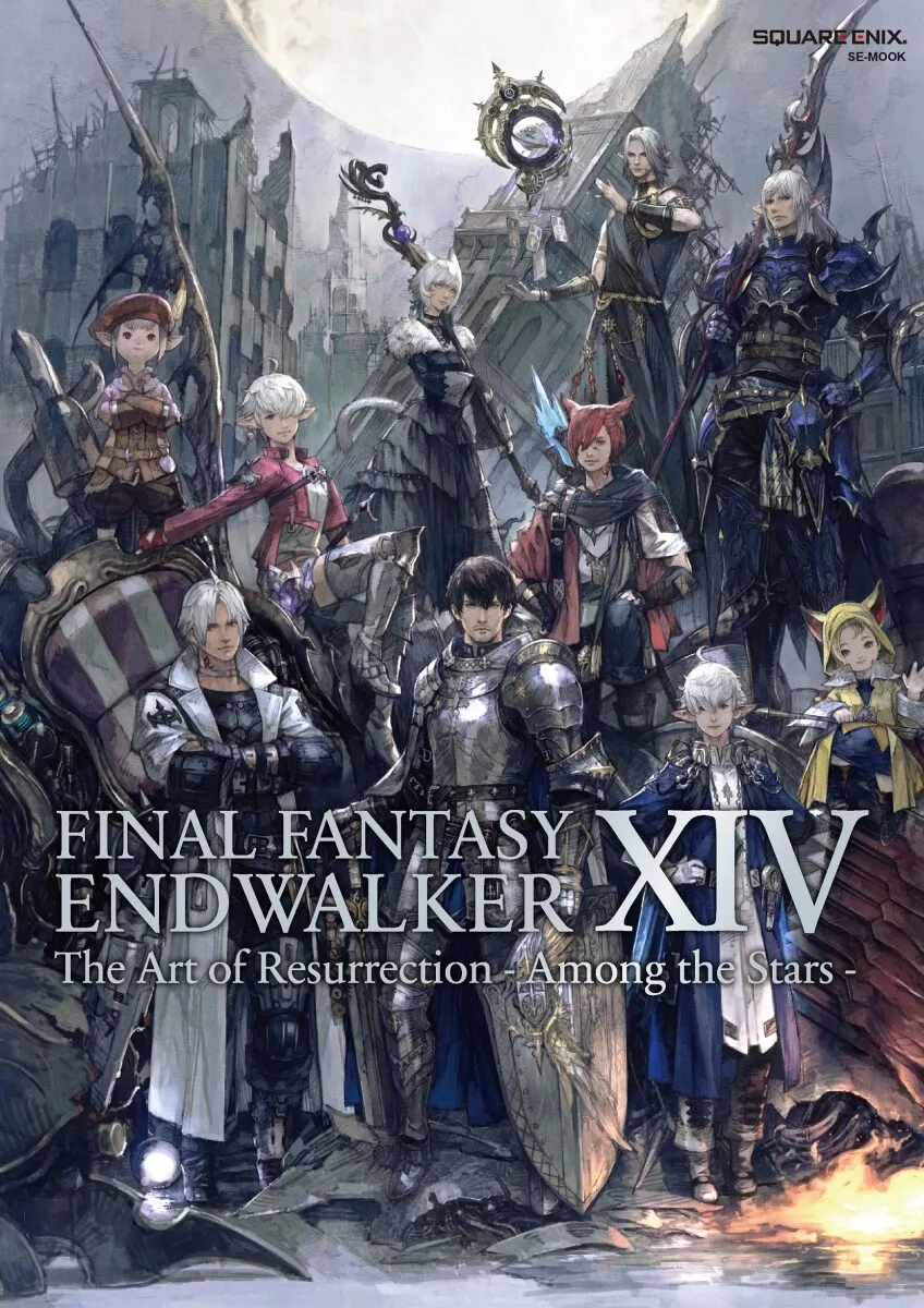 Final fantasy XIV 14 The art book FF14 Square enix Encyclopaedia Eorzea