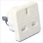 miniatuur 1  - Mains Travel Adaptor (converts UK plug to Australian / USA plug) 10.0 Amps