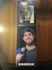 Samson R21S Dynamic Cardiod Handheld Microphone+Mic Clip+Cable+3.5mm adapter