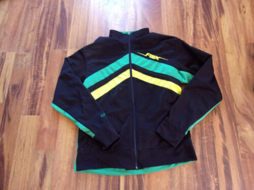 Fox Designer Mens Jacket,XL,black,green,yellow, - image 1