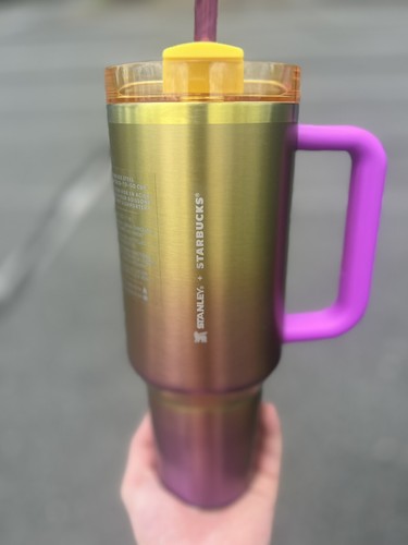 Starbucks x Stanley Summer 2024 Collab 40 oz Tumbler NEW Purple