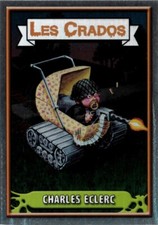 Carte "Les Crados" - CHARLES Eclerc  (61) Série 3 / TBE / Carte Brillante