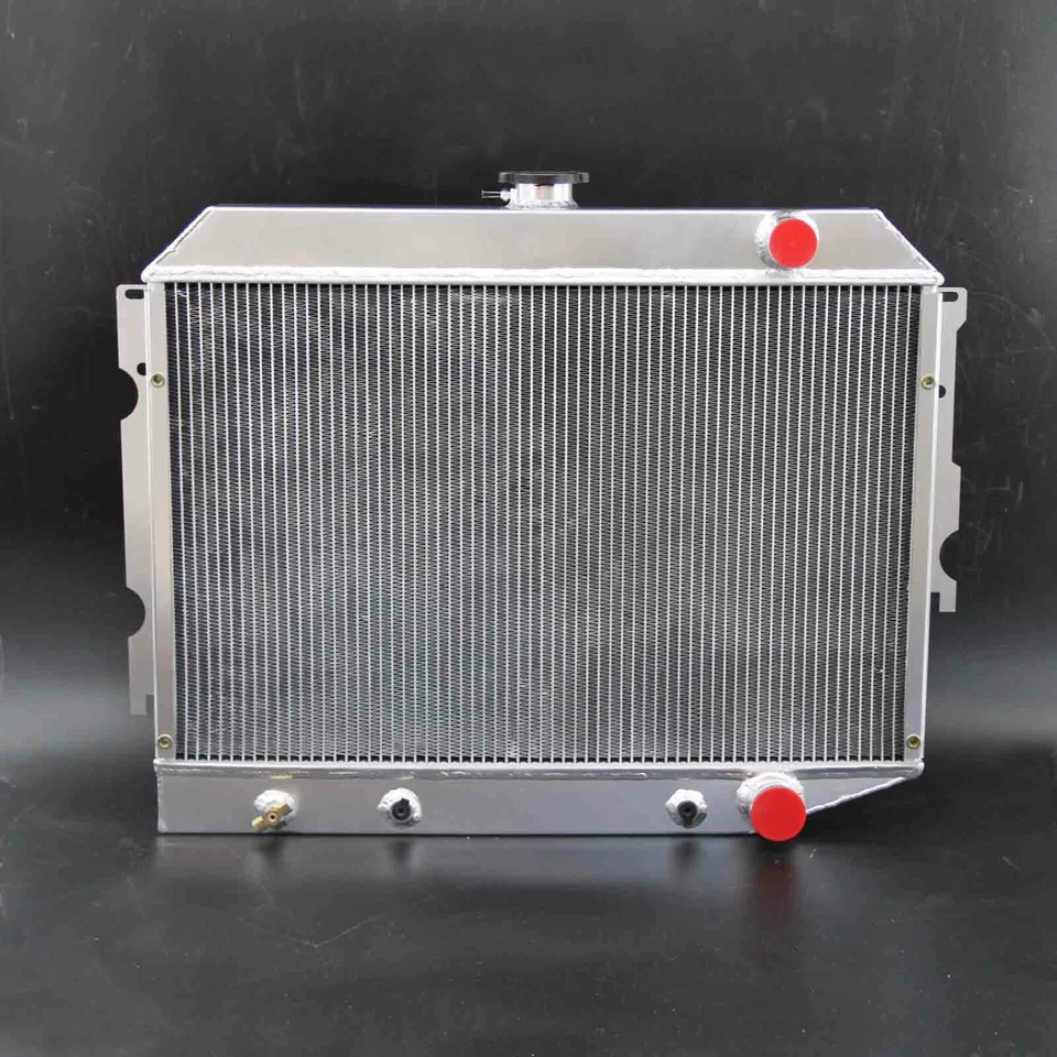 4 Row Radiator For 1968-1974 Plymouth Barracuda GTX Dodge Challenger Coronet AT - Image 4 of 4