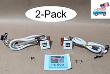 2-Pack: NEW 2x Front USB Port PCB Board Module Connector PC Case Internal Cable
