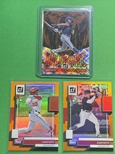 2022 Donruss Baseball Juan Soto Unleashed Diamond Parallel Insert #UL-8 Lot (3)