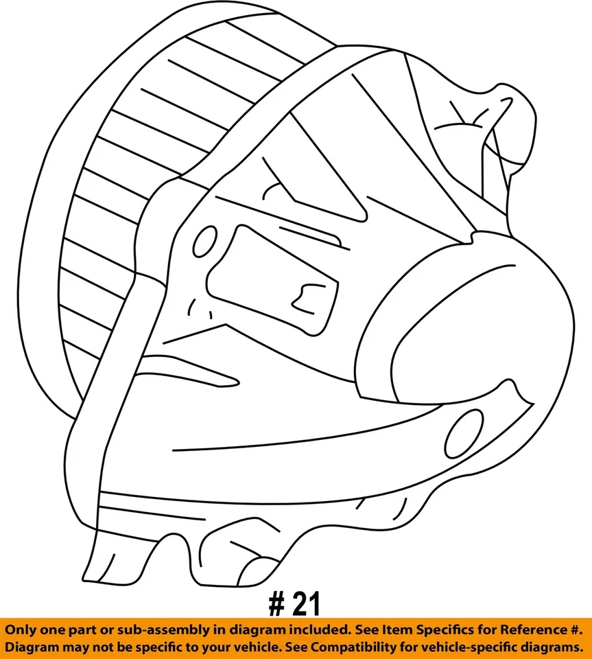Used HVAC Blower Motor fits: 2008 Mini COOPER Conv w/AC automatic control Grade - Image 4 of 4