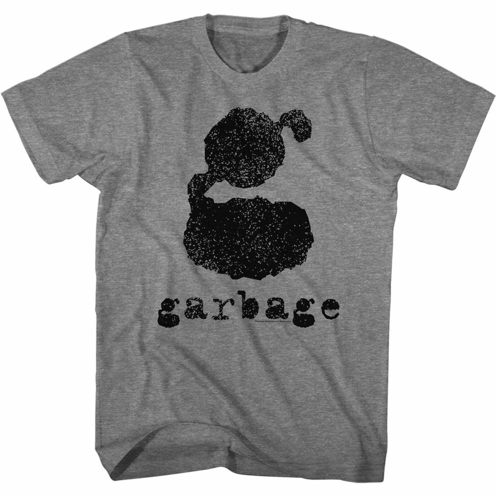 Garbage Big G Logo Graphite Heather Adult T-Shirt