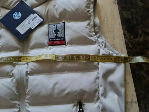 NEW mens PRADA NORTH SAILS NEW YORK GILET grey size XL, eur L, usa M RRP £185 - Picture 4 of 9