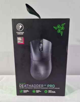 Razer DeathAdder V3 Pro Wireless Gaming Maus - Brandneu Versiegelt