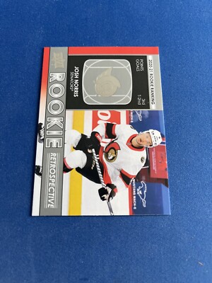 2021-22 Upper Deck Rookie Retrospective RR8 Josh Norris Ottawa