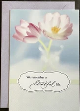 Sympathy Card Hallmark greeting Card