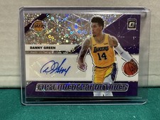 2019-20 Donruss Optic Danny Green Fast Break Prizm Autograph Auto #DGR Lakers