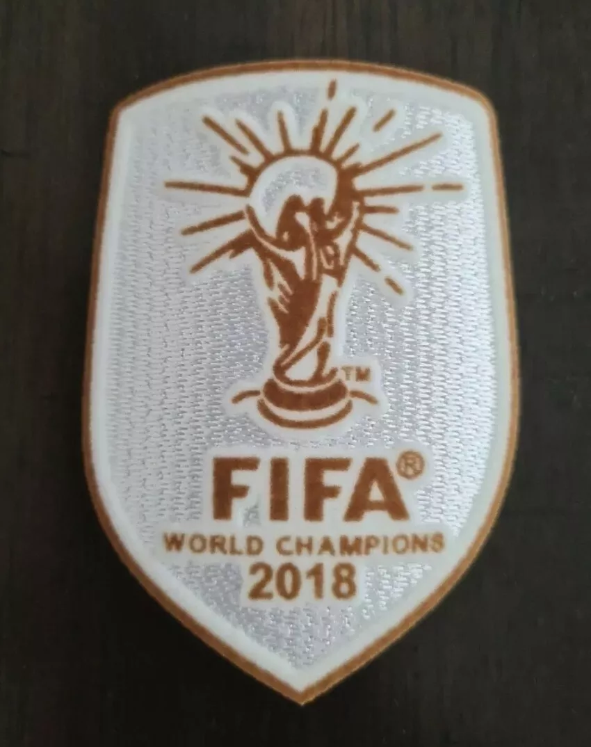 World Cup 2018 Champions Winner patch France Les Bleus Soccer badge Francia