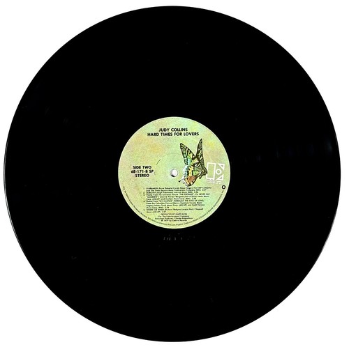 JUDY COLLINS Autograph Signed HARD TIMES FOR LOVERS Record ALBUM COVER JSA CERT - Picture 8 of 11