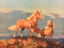 Lebanon Valley Beer NEW METAL SIGN: Horse Theme - Great Artwork!