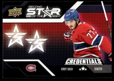 Kirby Dach Second Star Of The Night #2S-9 2022-23 Upper Deck Credentials