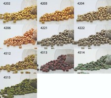 Miyuki Round Rocailles 8/0 Seed Beads - 30grs Bag Various colors - PS46