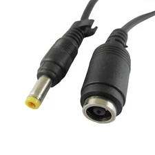 1x 4.8mm x 1.7mm Male To 7.4mm x 5.0mm Female DC Power Adapter Cable for DELL HP