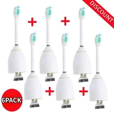 6pack Electric Toothbrush Replacement Heads for Philips Sonicare E Series HX7022