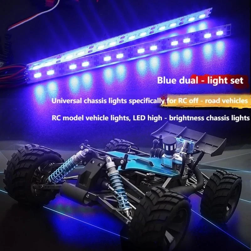 HSP 94123 24-LED Aluminum Chassis Light Bar for RC Crawler Off-Road Monster - Image 3 of 4