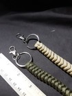 (2) Two Brand New 1 Inch Ball Paracord Monkey Fist Keychains 2 Different Colors — photo 4