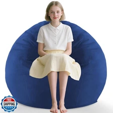 SIMFLAG 2FT Bean Bag Chair, Comfy Bean Bag Chairs with Memory Foa
