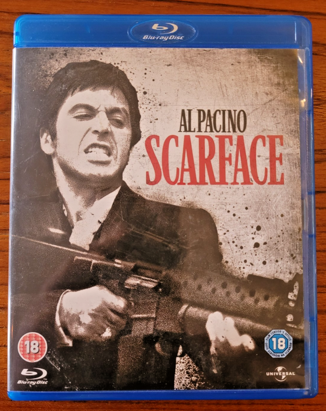 Scarface Blu-ray (2002) Al Pacino.
