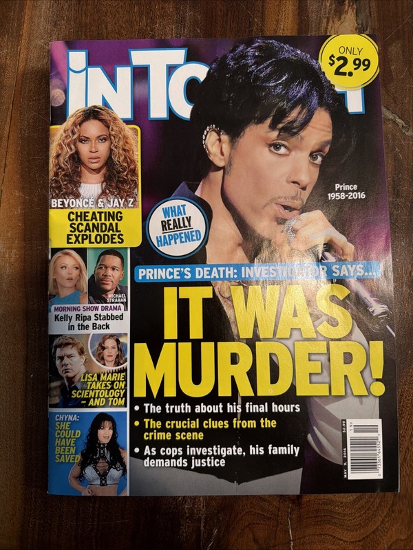 MAY 9, 2016 IN TOUCH MAGAZINE-IT WAS MURDER-PRINCE