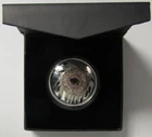 2019 1oz .999 Fine Silver Native American Weapons- Arapaho Tomahawk Curved Round