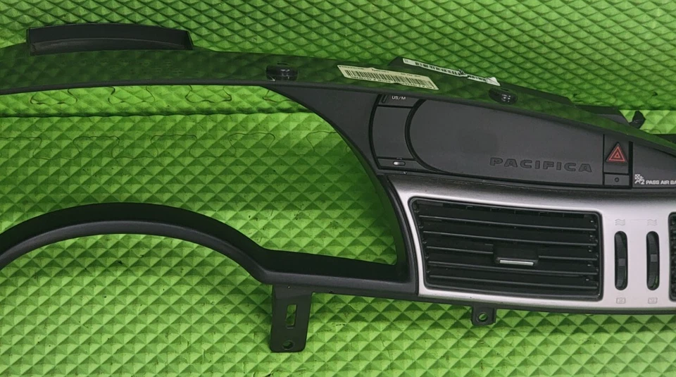 🔥04-07 Chrysler Pacifica painel de instrumentos painel de instrumentos painel velocímetro moldura preta - Imagem 3 de 4