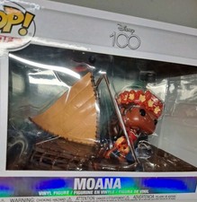 Figura Vinilo Coleccionable Funko Pop Disney Moana 100 Aniversario Barco 1323