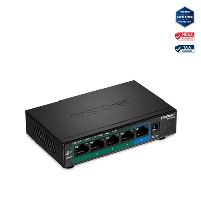 TRENDnet TPE-TG52, 5-Port Gigabit PoE+ Switch