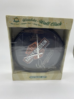 Nostalgic-Art - Wanduhr Küchenuhr Ø31cm Analog Metall Quarz - Harley-Davidson #2