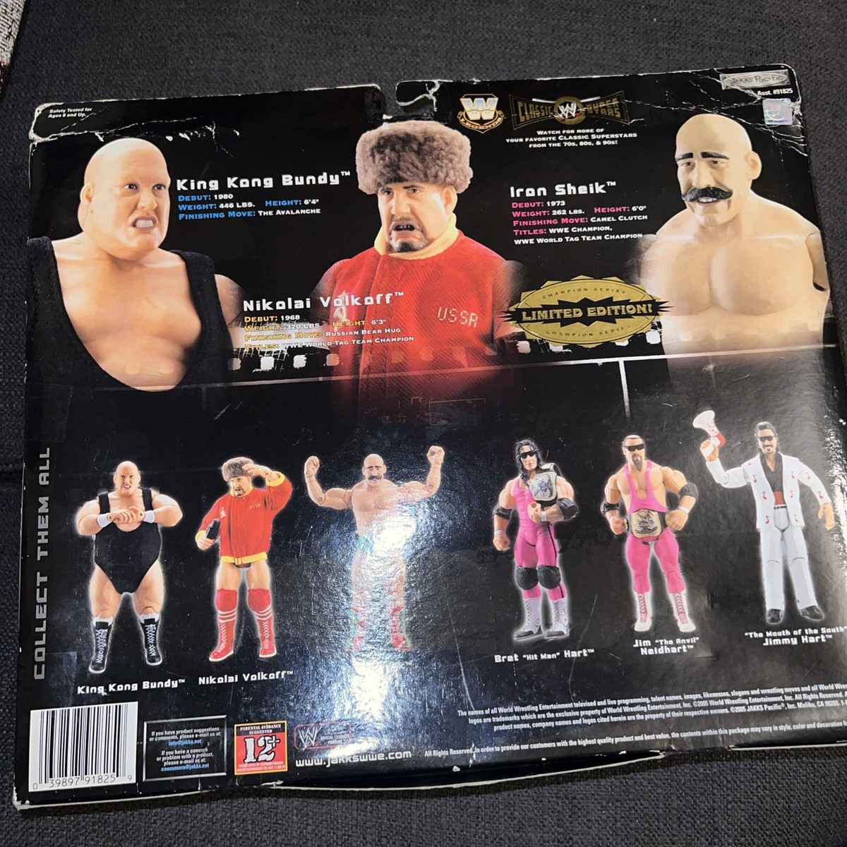 JAKKS Pacific WWE Classic Superstars Iron Sheik Nikolai Volkoff